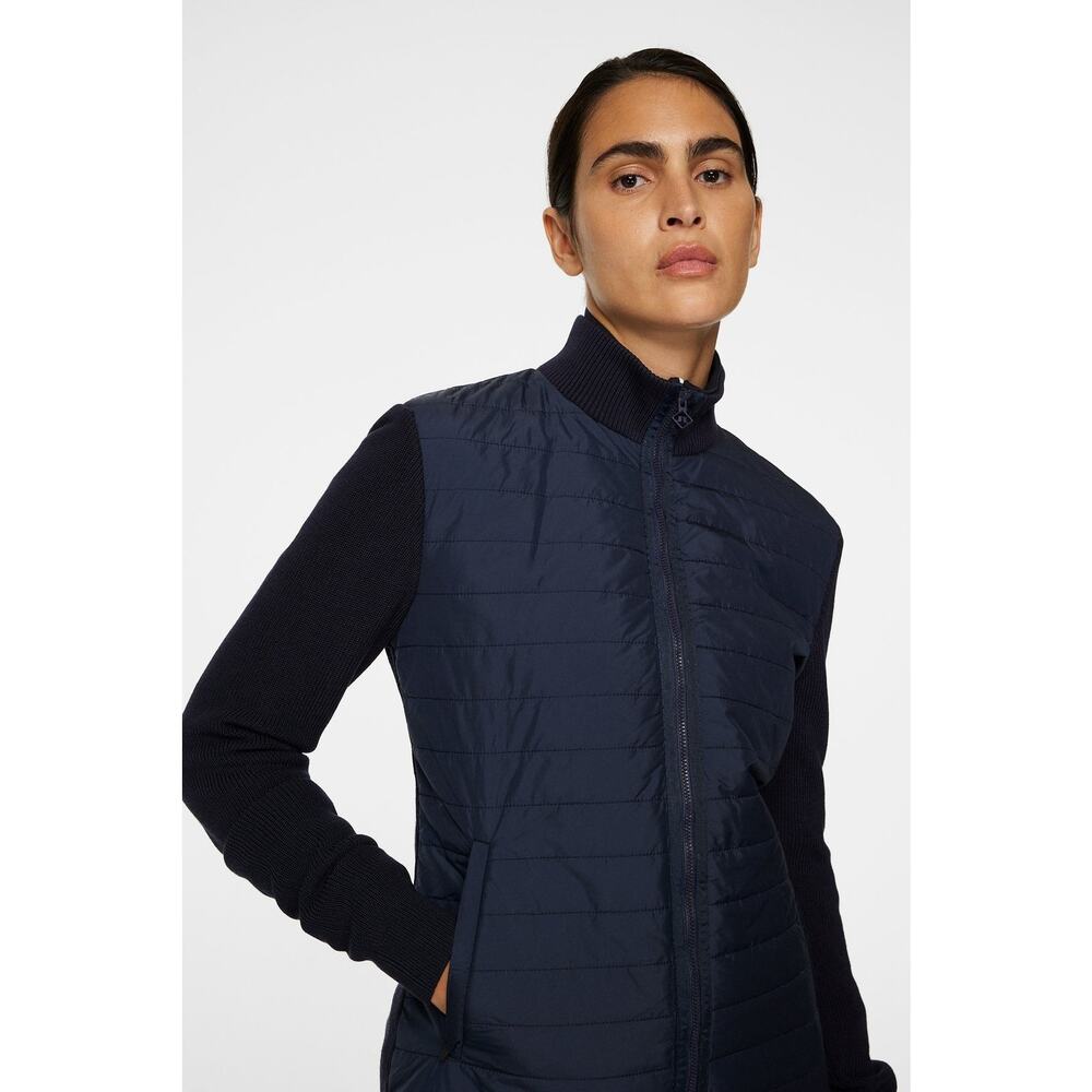 J.Lindeberg Wren Knitted Hybrid Jacket - XS - Picture 5 of 7